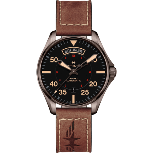 KHAKI PILOT DAY DATE AUTO